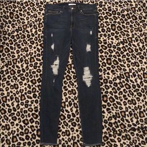 Good American Distressed Jeans